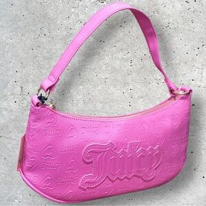 New - Juicy Couture Hot Pink Upgrade U Shoulder Women’s Bag